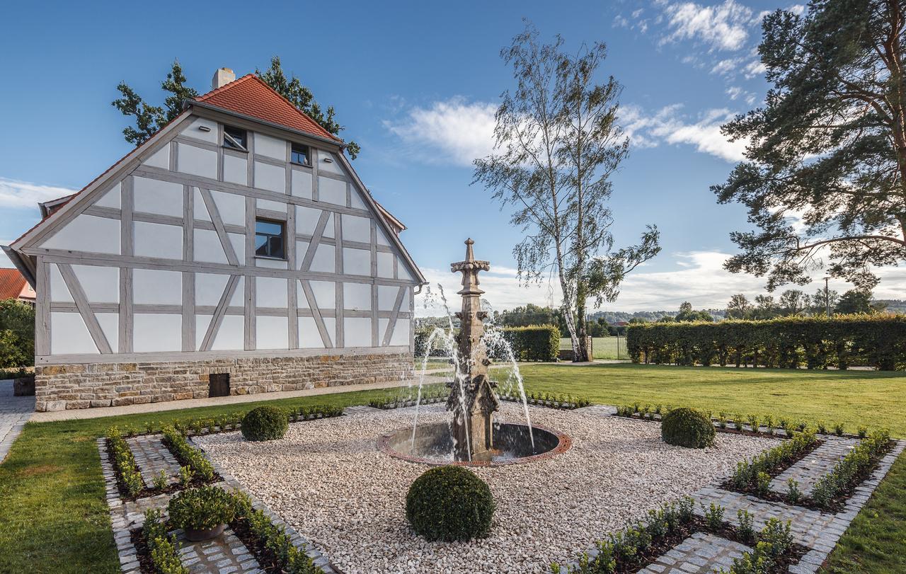 Hotel Dorfmuehle Lehrberg Zewnętrze zdjęcie