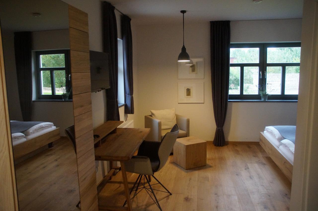 Hotel Dorfmuehle Lehrberg Zewnętrze zdjęcie